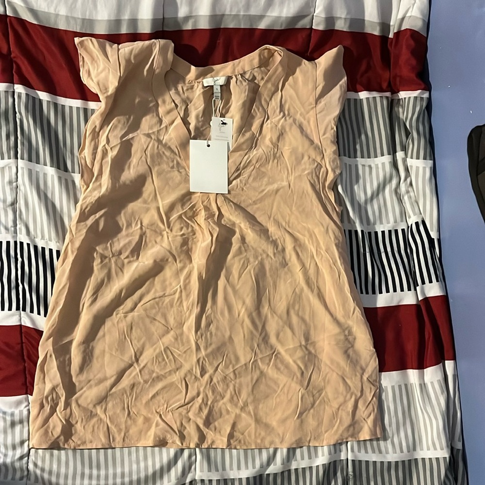 Joie Jentri silk shell top size S